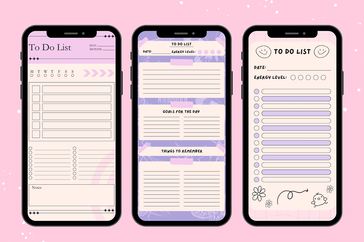 20 Multistyle Planners Templates, a Templates & Theme by TemplateCastleStore (Photo 4 of 9)