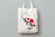 Seafood. Shrimp and lobster., an Animal Illustration by VitalinaGofman (Thumbnail 3 of 13)