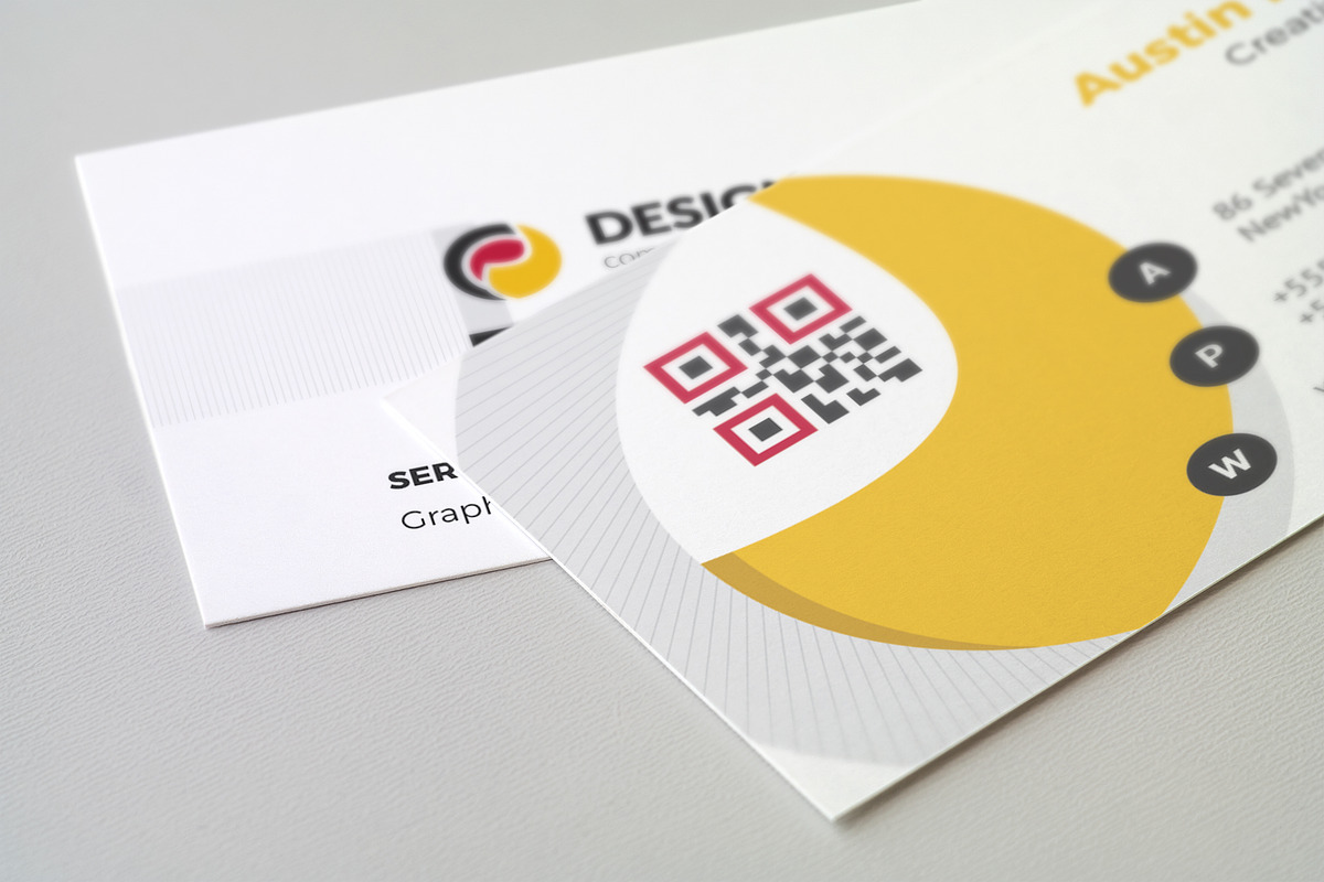 Minimal Business Card, a Business Card Template by ZAAS (Photo 3 of 6)