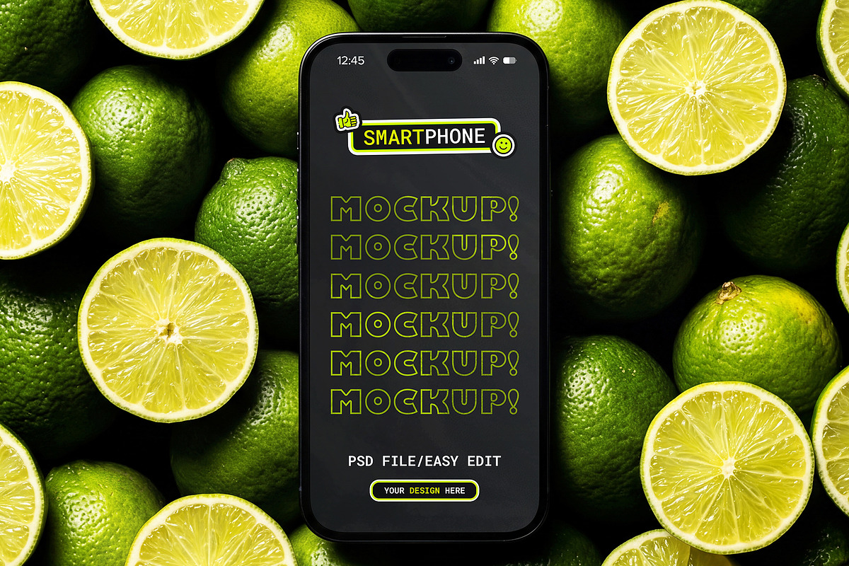 Smartphone Mockup Set, a Device Mockup by ForgeDesign (Photo 6 of 6)