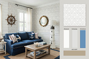 Vintage shell seamless boho pattern, a Pattern Graphic by Sir13 (Thumbnail 3 of 9)