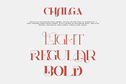 Chalga - Serif Typeface (3 weights), a Serif Font by VP Fonts (Thumbnail 2 of 11)