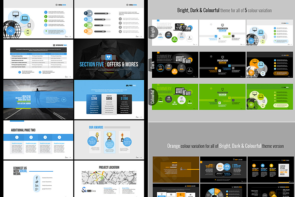 Business Keynote Template preview 7