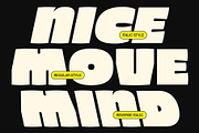 CS Monday – Bold Font, a Sans Serif Font by Craft Supply Co. (Thumbnail 3 of 8)