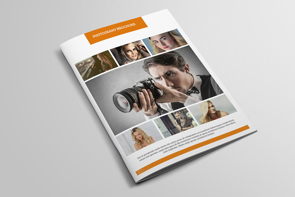 photography brochure, a Brochure Template by DGTouch (Photo 1 of 2)