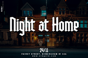 High Rise, a Blackletter Font by inumocca_type (Thumbnail 6 of 11)
