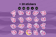Cute Kawaii Axolotl Pet Character, an Animal Illustration by Palau (Thumbnail 12 of 12)
