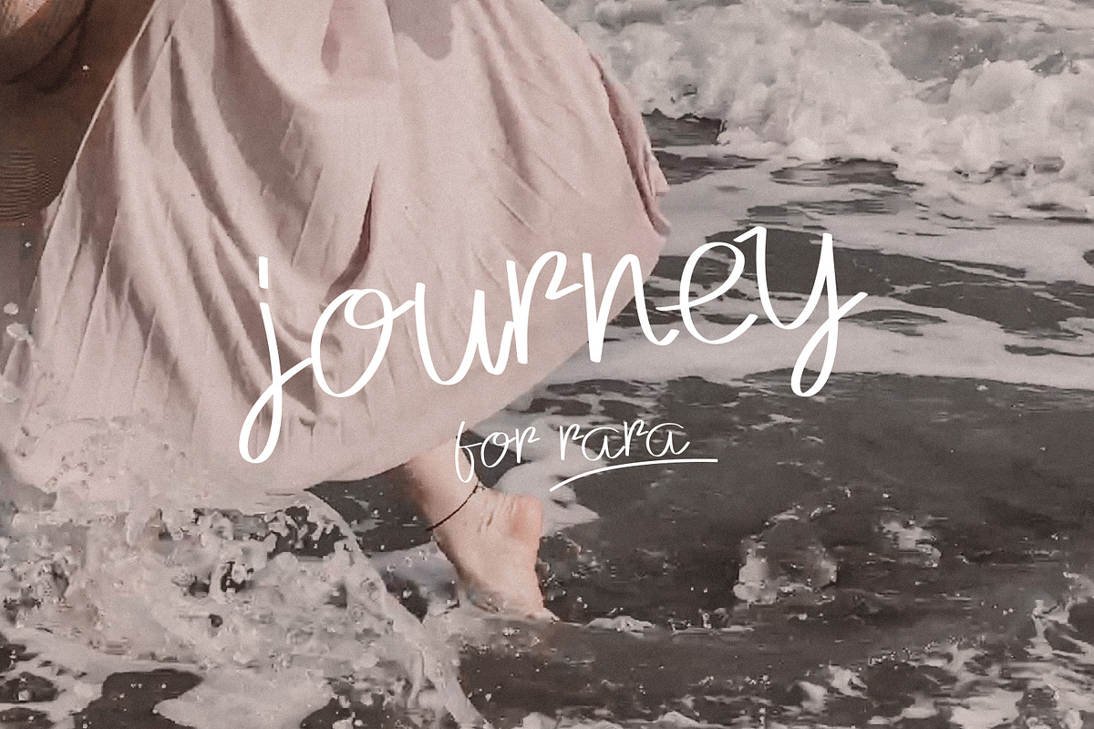 Rara - Display Font, a Script Font by Fourshape (Photo 5 of 7)