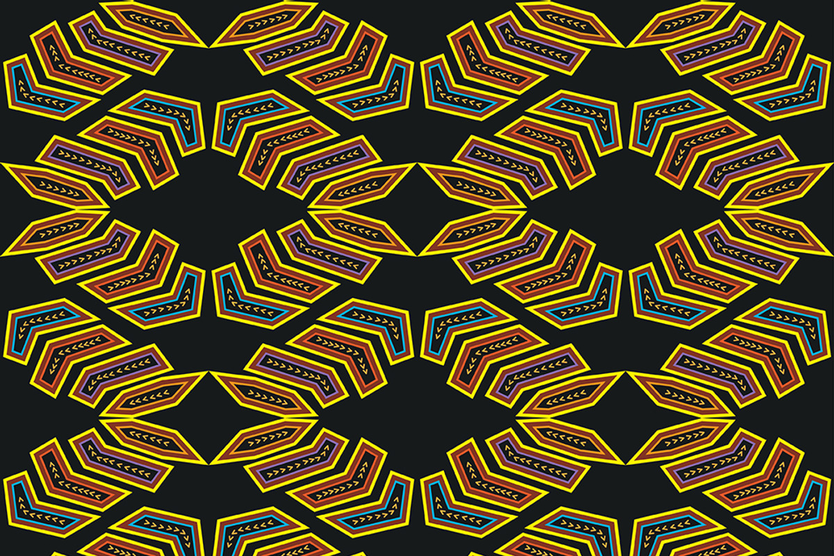 Ethnic boho seamless pattern. Molas., a Pattern Graphic by Shop seamless patterns