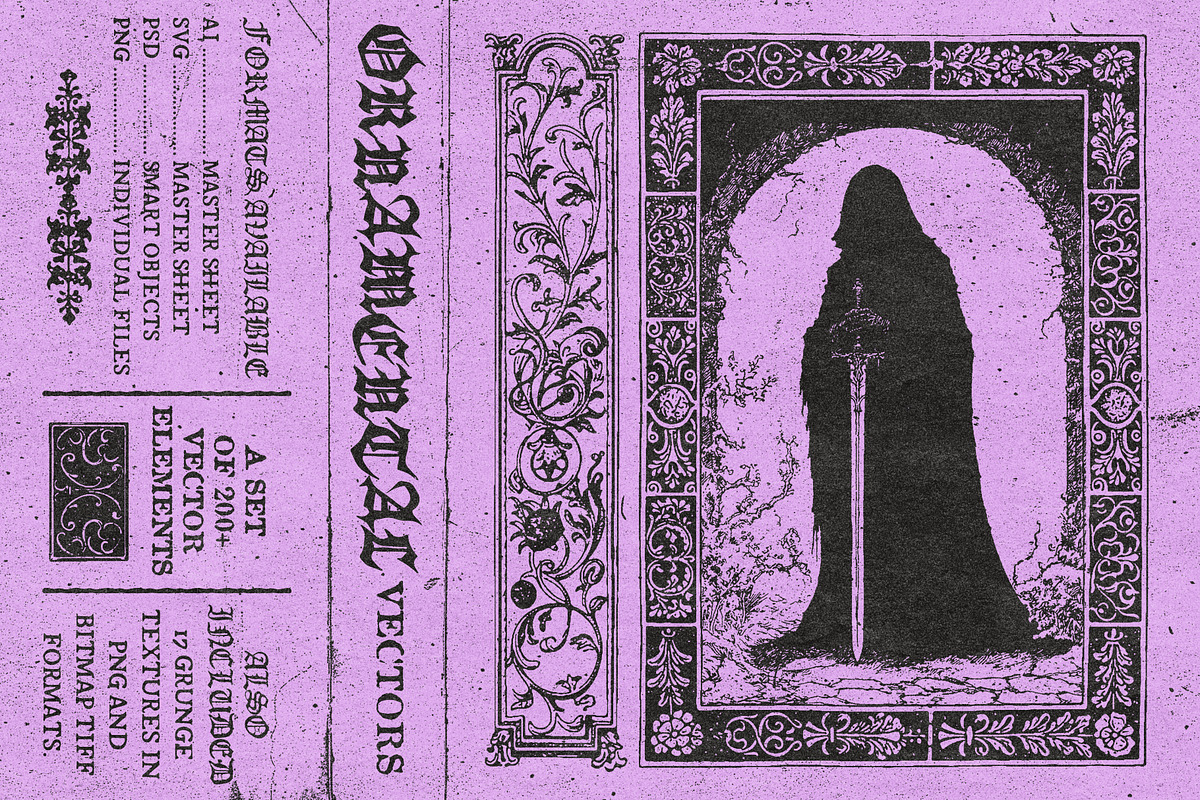 Ornamental Vectors, an Object Graphic by MiksKS (Photo 1 of 10)