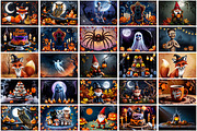 Halloween Background, a Background Graphic by Forhadx5 (Thumbnail 14 of 14)
