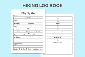 Hiking Tracker KDP Interior Journal