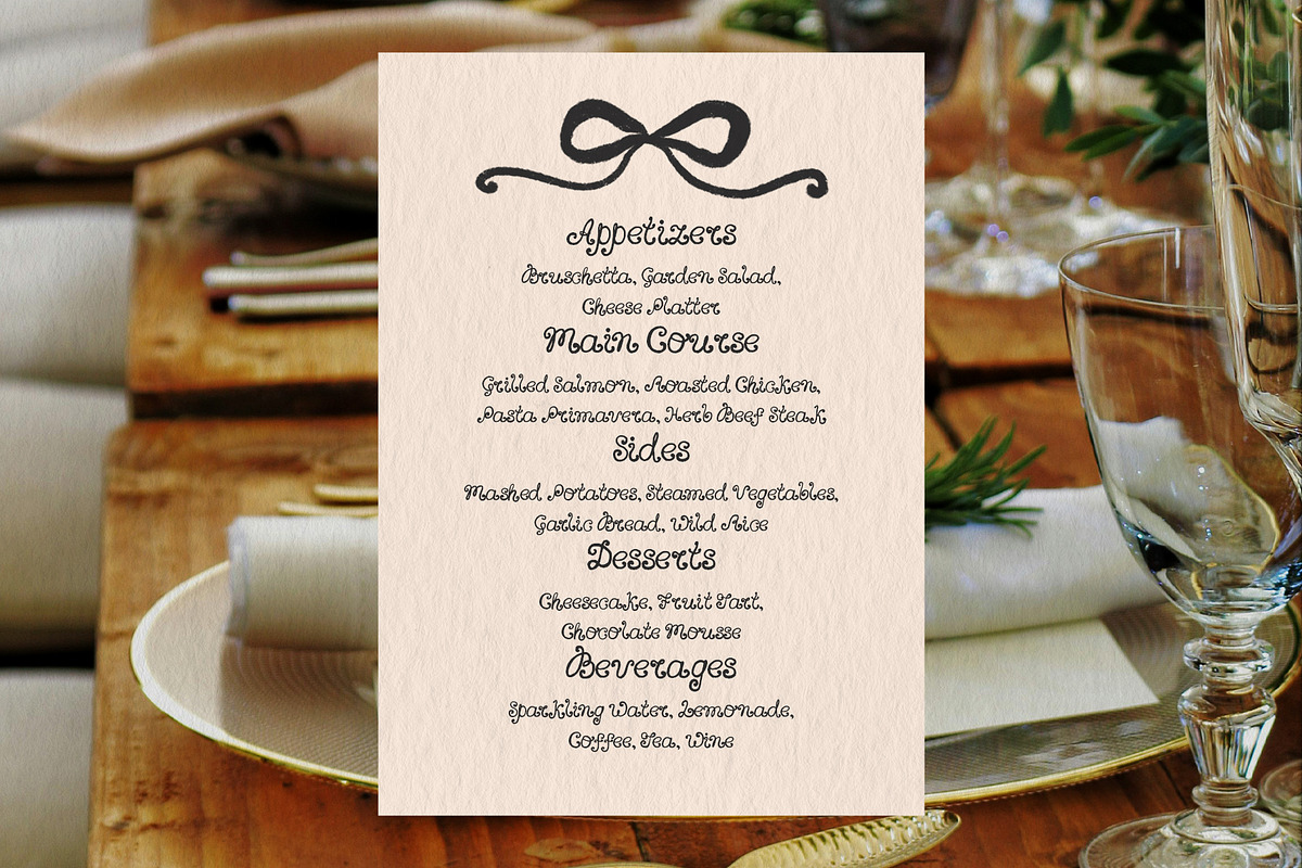 WildFlora - Playful Botanical Font, a Handwritten Font by BilberryCreates (Photo 2 of 12)