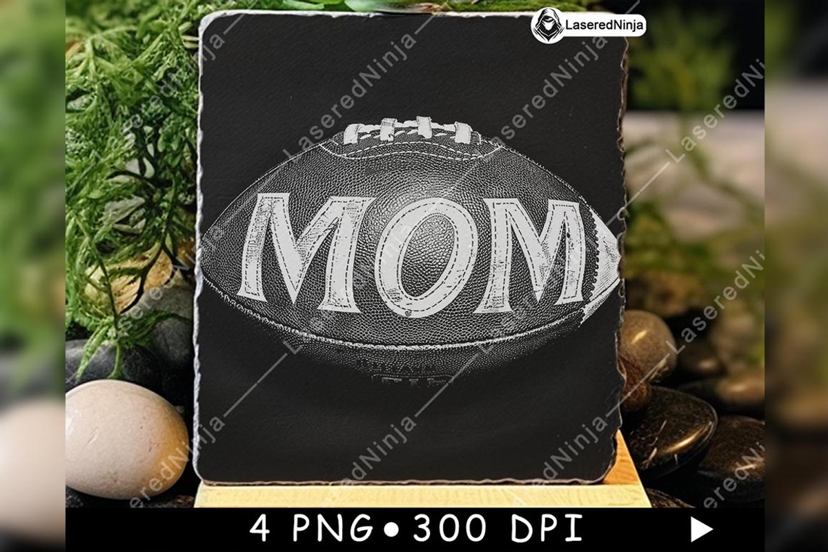 American Football Mom Text Game Day, a Background Graphic by LaseredNinja (Photo 7 of 7)