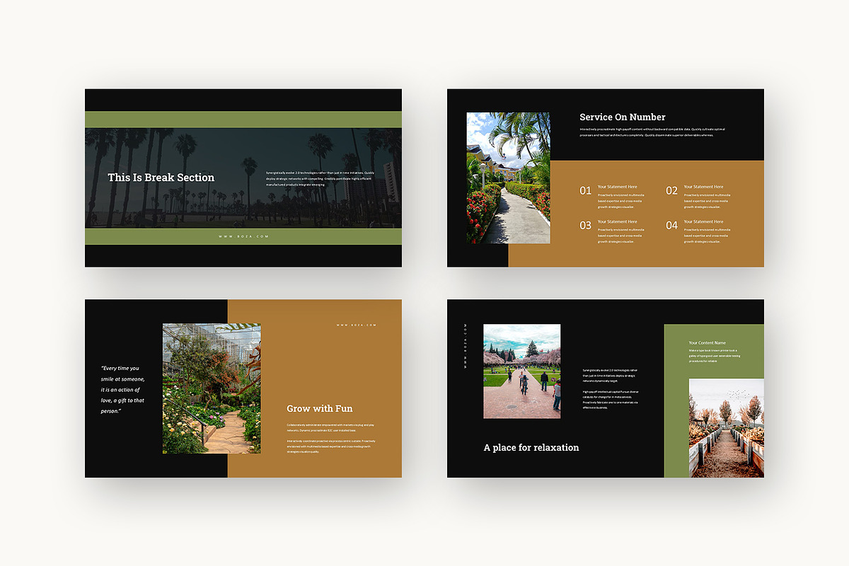 Boza : Garden Design Keynote, a Presentation Template by Punkl Camp (Photo 13 of 16)