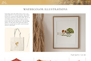 Farm Life Watercolor Collection, an Object Graphic by Julia Dreams (Thumbnail 6 of 12)