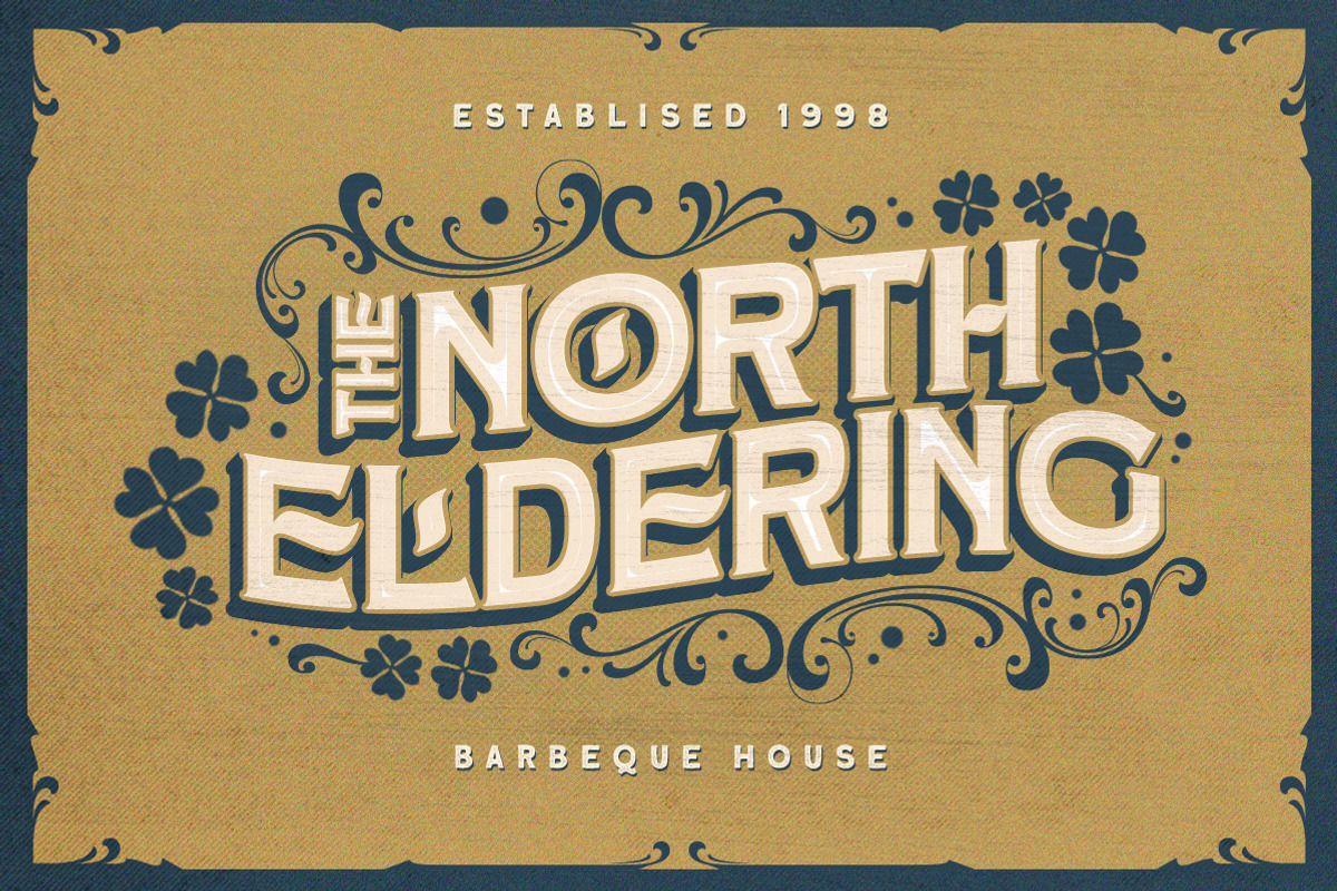 Antique Trove - Display Font, a Sans Serif Font by Letterhend Studio (Photo 5 of 9)