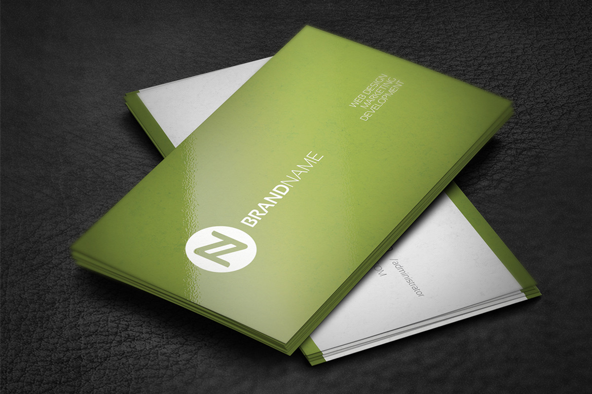 Unique Business Card #2, a Business Card Template by artnook (Photo 1 of 4)