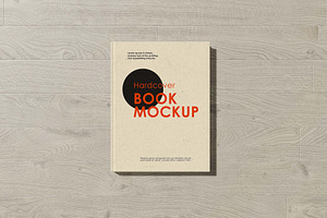 Hardcover Book Mockup