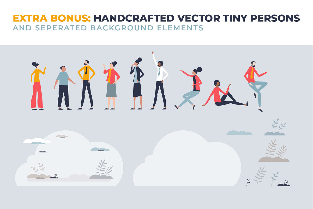 Digital Marketing Concepts, a Work Illustration by VectorMine (Photo 6 of 13)