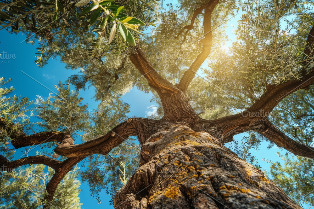 98 Trees view from below, a Nature Photo by Handmadefont (Photo 53 of 98)