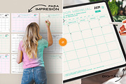 PLANEADOR MENSUAL_Set, a Stationery Template by GoodNess Graphics (Thumbnail 2 of 8)