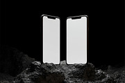 Smartphone Mockup - Rock Scene Duo, an iPhone Mockup by Mego-studio (Thumbnail 3 of 3)