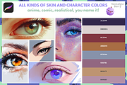 Procreate Color Swatch Bundle, a Brush Add-On by Cozy Brushery (Thumbnail 7 of 10)