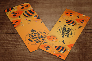 Happy Halloween Banner Template