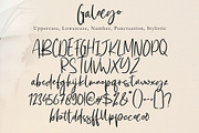 Galeeyo, a Script Font by pineungtype (Thumbnail 7 of 7)