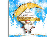 Ho-Ho-Ho christmas seamless patterns, a Pattern Graphic by JuliaStarArt-FantasyHome (Thumbnail 8 of 12)