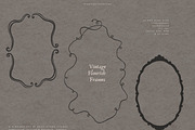 60 Vintage Flourish Frames, a Decorative Illustration by PeDe Designs (Thumbnail 9 of 11)