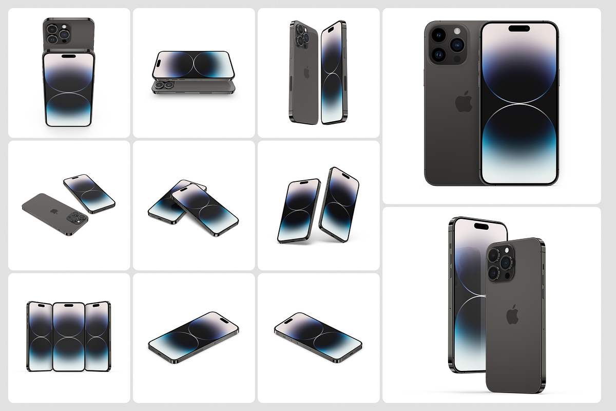 iPhone 14 Pro Max Mockups, an iPhone Mockup by 360 Mockups
