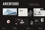 Architecture Portfolio PowerPoint, a Presentation Template by New Coral Design (Thumbnail 1 of 6)