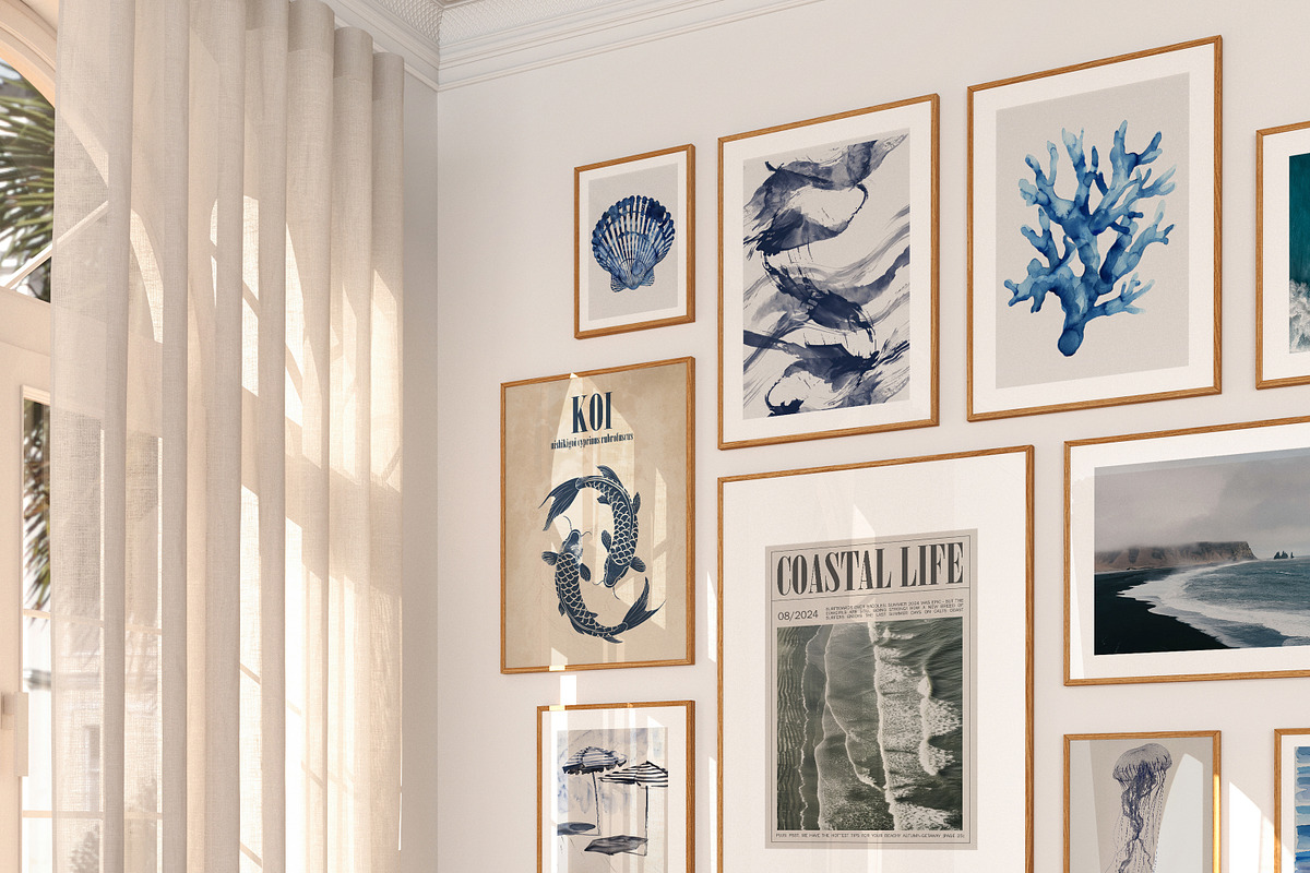 Coastal Wall Art, an Object Graphic by Purple (Photo 6 of 12)