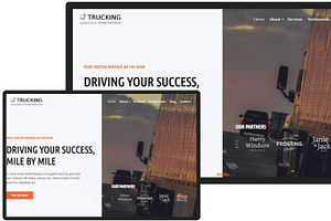 Trucking WordPress Theme