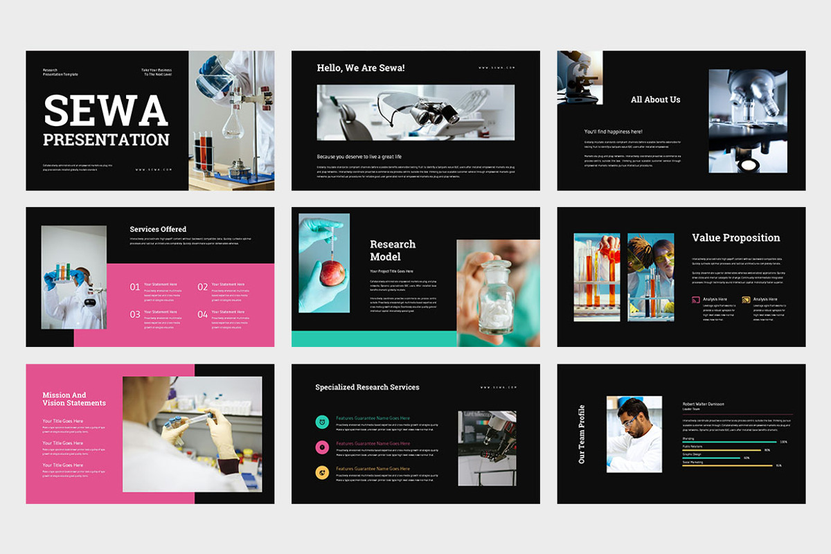 Sewa : Science Google Slides, a Presentation Template by Punkl Camp (Photo 6 of 9)