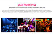 Night Club One Page HTML Template, a Landing Page Template by oLanding (Thumbnail 2 of 6)