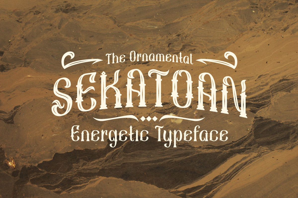 Sekatoan Typeface