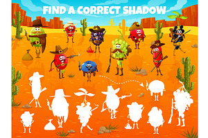 Find Correct Shadow, Berries