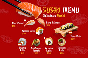 Shima - Japanese-Style Font for Food, a Script Font by twinstd (Thumbnail 4 of 8)