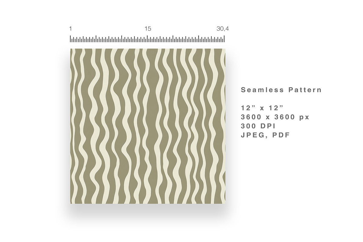 6 Seamless Patterns: Floral & Stripe, a Pattern Graphic by StudioCitra (Photo 6 of 11)