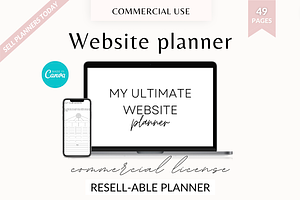 Website Content & Project Planner