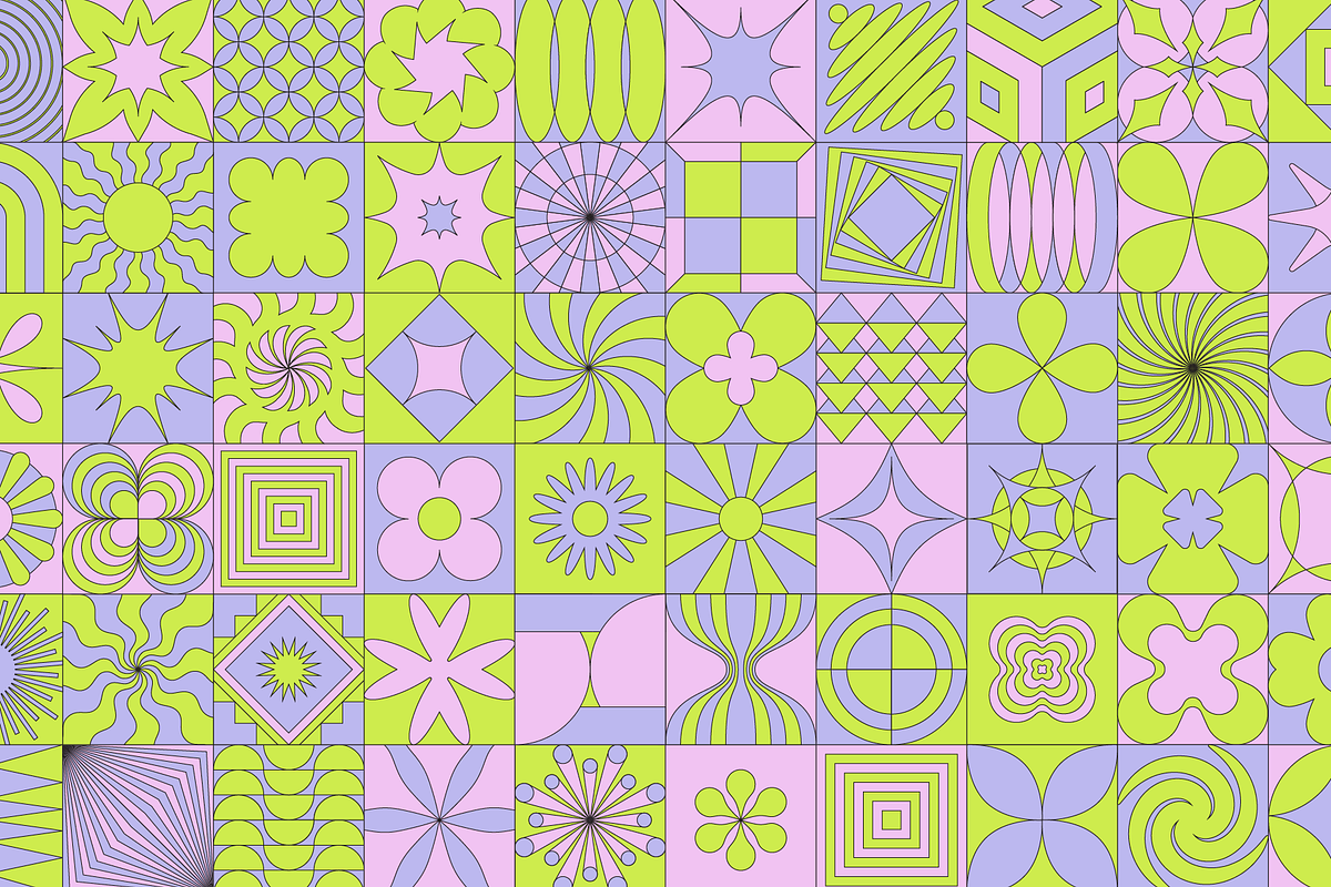 Geometry - vector design elements, an Object Graphic by venimo (Photo 2 of 7)
