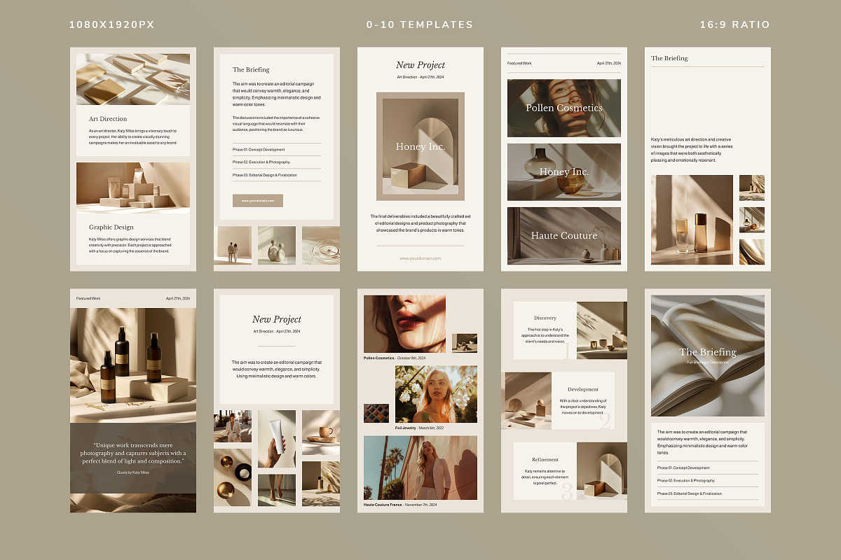 Katy Miles Social Media Kit, a Social Media Template by Ruben Stom (Photo 13 of 20)