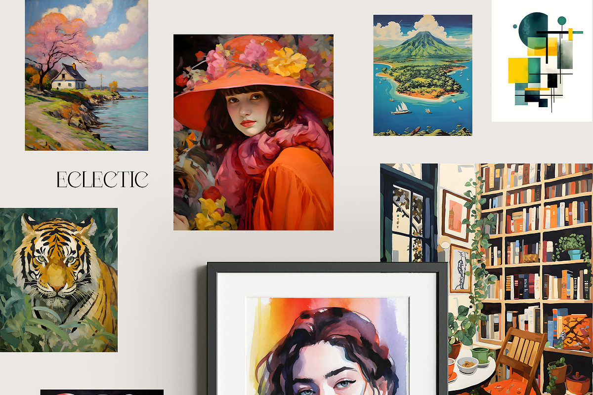 Eclectic Posters - Wall Art Gallery, a Graphic by SunnyAfternoons (Photo 11 of 11)
