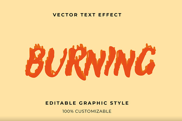 Flame Fire Bold Text Effect