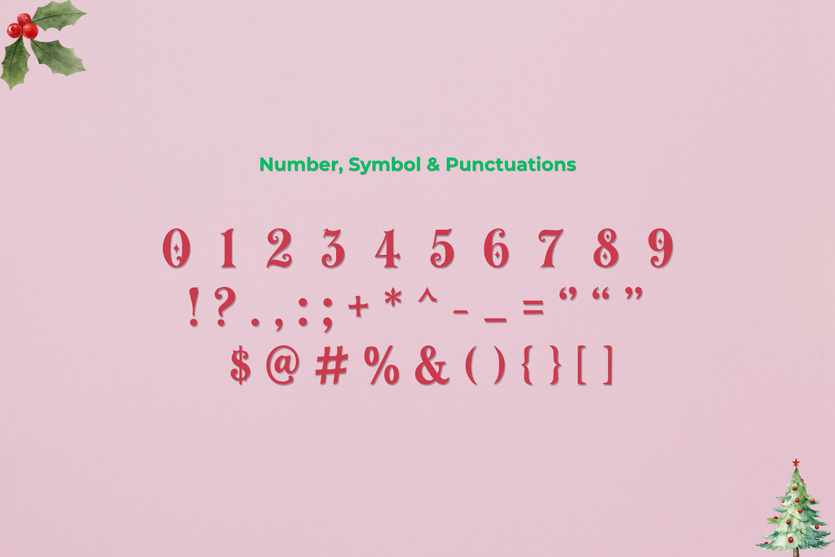 Crimson Noel–Elegant Christmas Serif, a Serif Font by AN Productions (Photo 5 of 5)