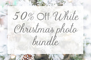 White Christmas tree photo BUNDLE, a Holiday Photo by TruElegance Photos (Thumbnail 1 of 5)