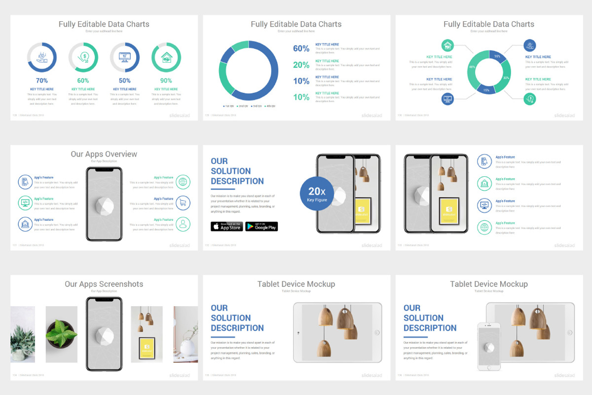 Pro Minimalist PowerPoint Template, a Presentation Template by SlideSalad